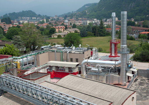 Paper and pulp mill - Cogeneration plant