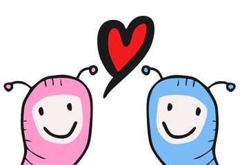 Love happy draw