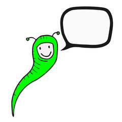 Funny worm
