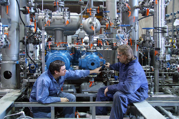 Technicians At Work