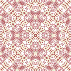 Seamless colorful retro pattern background