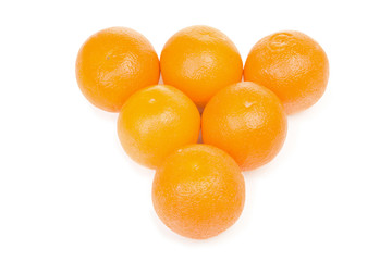Triangle of oranges  family