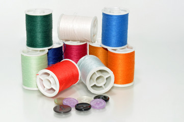 Colouful Cotton Reels