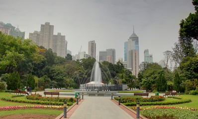 jardin &agrave; hong kong