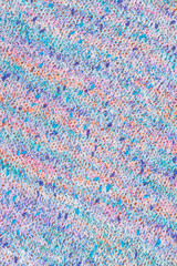 motley multicolored wool knitted background