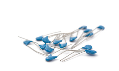 Resistors isolated