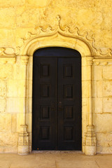 Detail of an old door