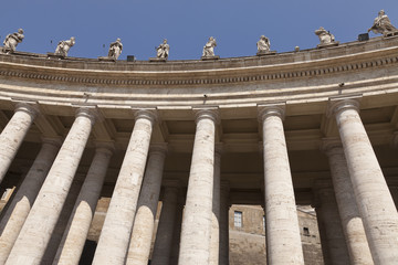 Plaza de San Pedro y columnata de Bernini, El Vaticano