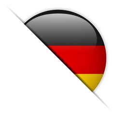 Germany Flag Glossy Button