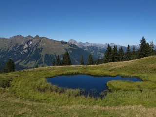 Little Lake In The Alps