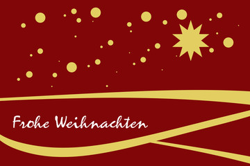 Weihnachtskarte Greetings