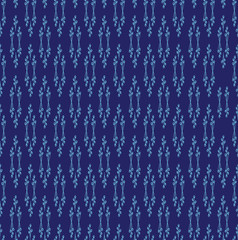 Seamless pattern. Retro vector motif. Elegant wallpaper.