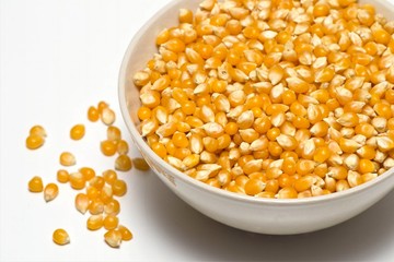 Corn beans in a bowl