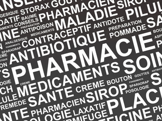 mot pharmacie