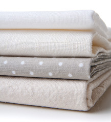 stack of new fabrics