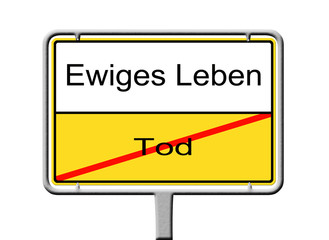 Schild für und dagegen