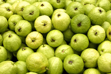 Fresh guavas