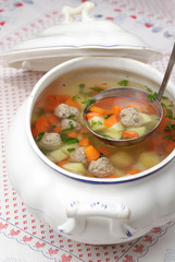 Meatball soup