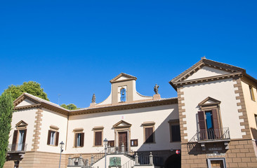 Town Hall Building. Tuscania. Lazio. Italy.