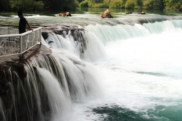 A silky waterfall