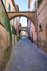 Alleyway. Tuscania. Lazio. Italy.