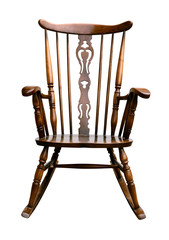 Vintage Damaged Rocking Chair