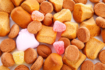 Typical dutch sweets: pepernoten (ginger nuts)