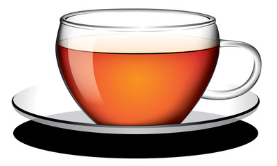 Cup of tea vector
