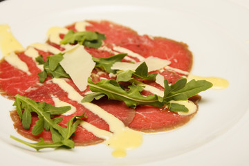 Carpacciao and Arugula