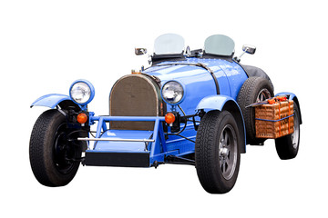 coche antiguo aislado