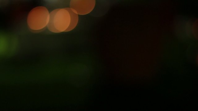 Luci sfocate