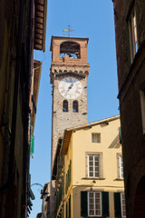 Torre delle Ore, Lucca, Italien