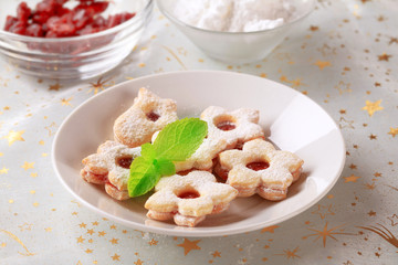 Jam cookies