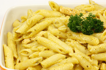 pennes au pesto