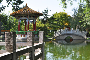 Chinese garden in Zurich