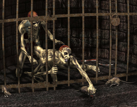 Gefangene Zombies