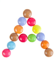 Schokolinsen ABC - A