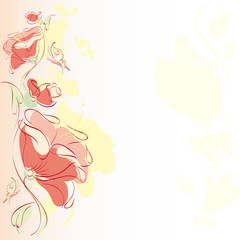 floral background,flower