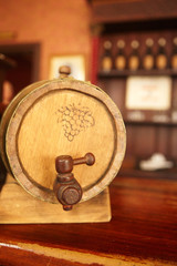 Miniature wine drum