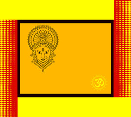Durga Diwali Design