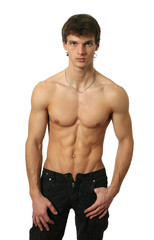 Fototapeta premium Young Muscular Man