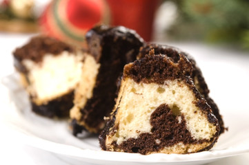 Traditional Christmas cake