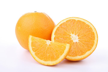 isolated orange