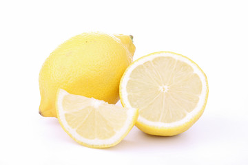 isolated lemon