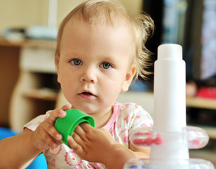 baby playing toys