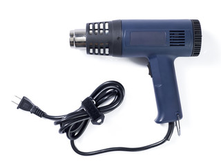 side view of a heat gun