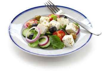 greek salad, greek cuisine