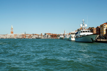 Fototapeta premium port in Venice Italy