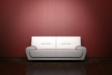 Sofa in the Red Room