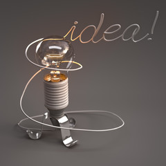 Brilliant Idea Bulb - Lampadina Idea Brillante